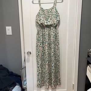 Loft Petite Leopard dress